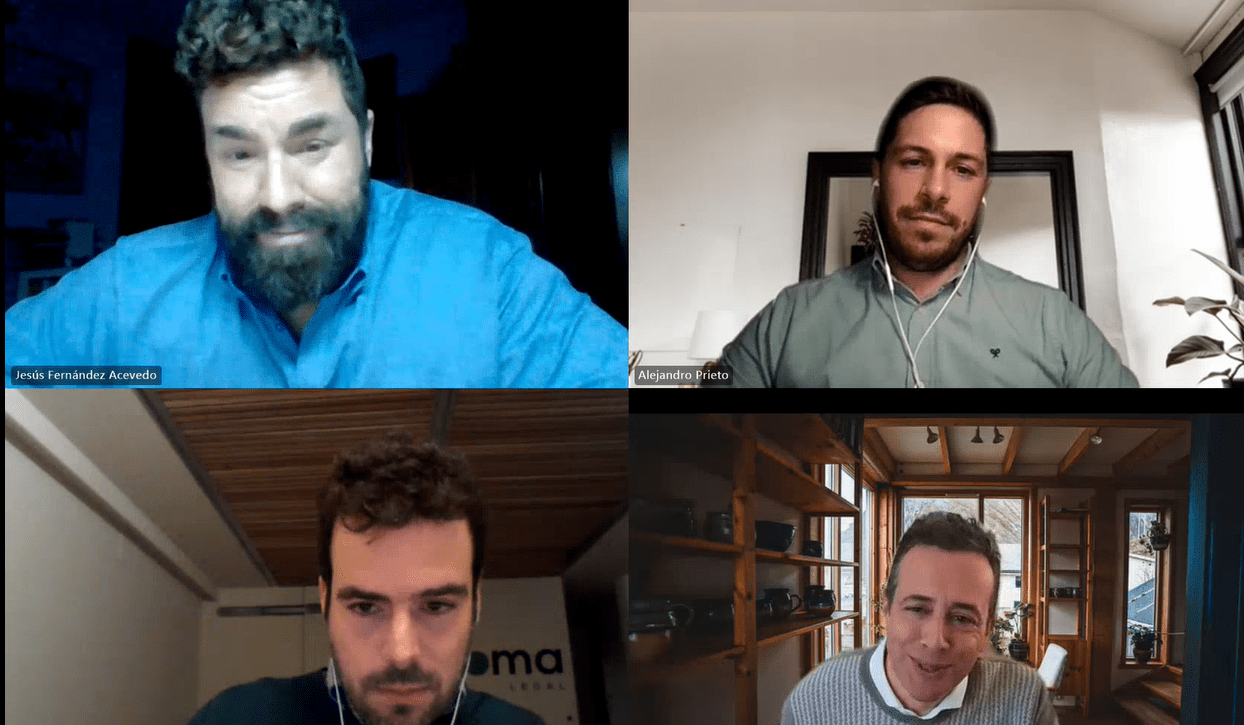 Jesús Fernández Acevedo, Alejandro Prieto, Carlos García Berned y Sergio Maldonado